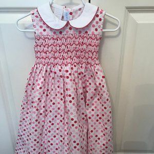 Vive La Fete Smocked Dress Sz 2T NWT